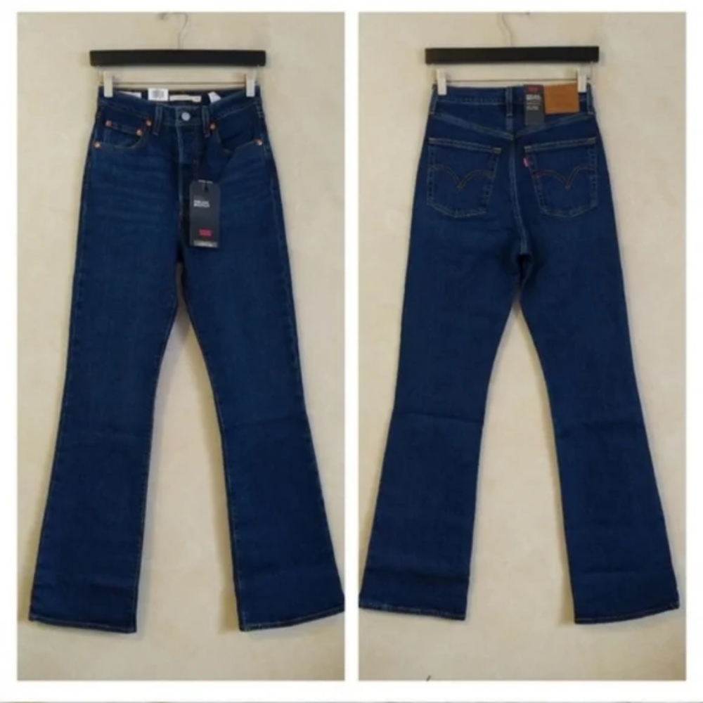 Levi's Ribcage High Rise Bootcut Jeans - Picture 2 of 16